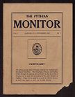 The Pythian Monitor, Vol. 1, No. 1